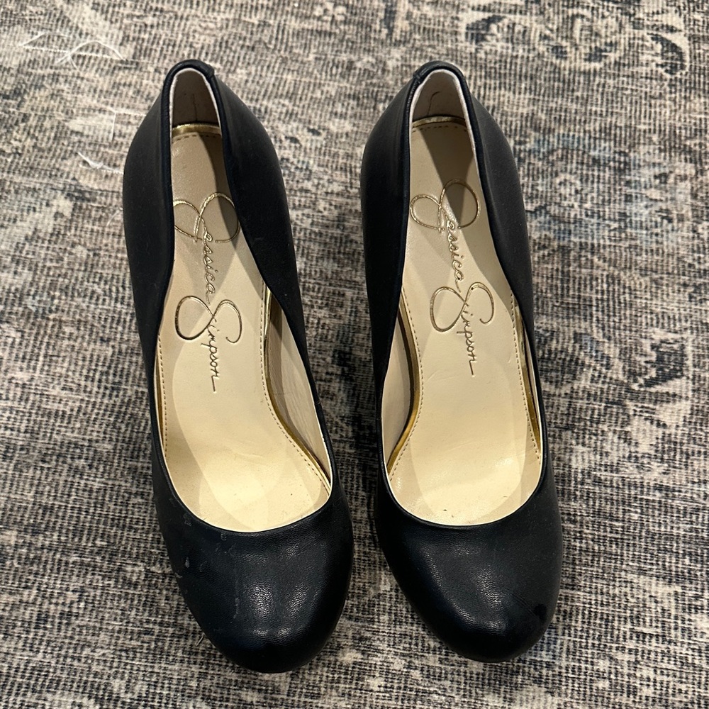 Jessica Simpson Classic Black Heels
